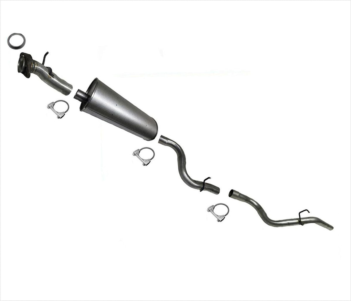 Exhaust System Muffler Tail Pipe for Ford Explorer 2002 2003 2004 2005 4.0 4.6
