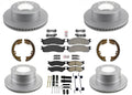 Performance Disc Brake Rotors Brake Pads For Dodge Ram 2500 Pick Up 2006-2008