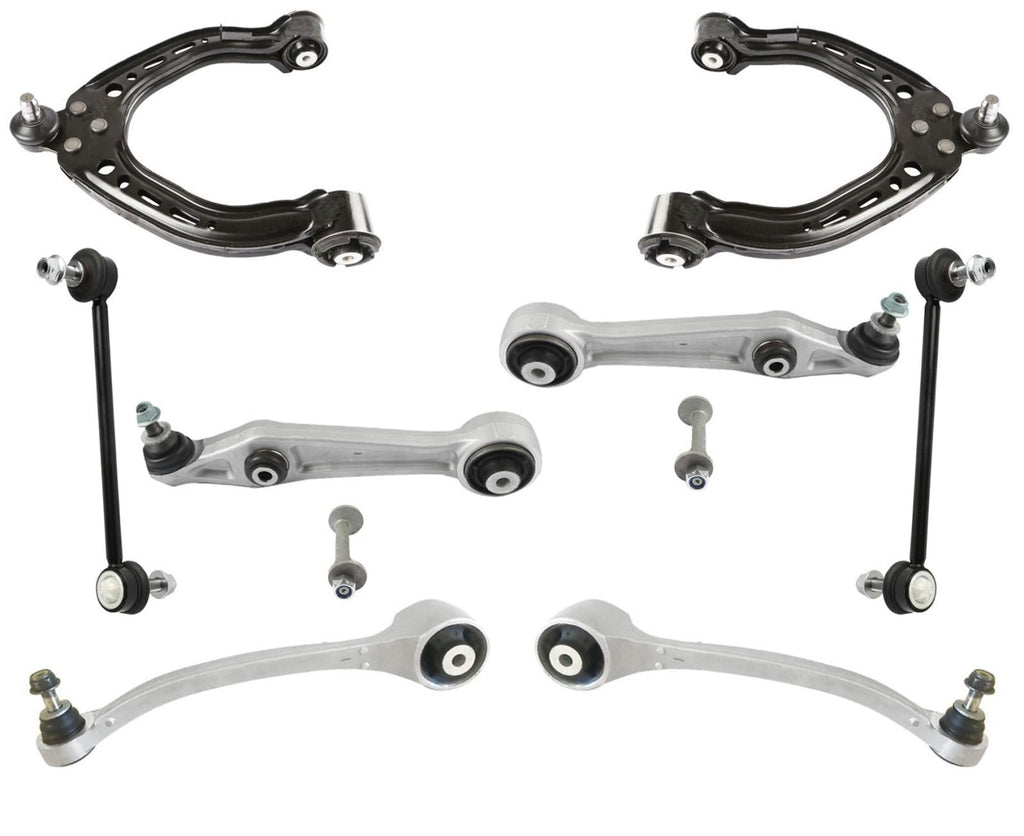 Front Struts Control Arms Tie Rods & Links For Tesla S 2014-2016 All Wheel Drive