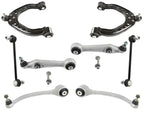 Front Struts Control Arms Tie Rods & Links For Tesla S 2014-2016 All Wheel Drive