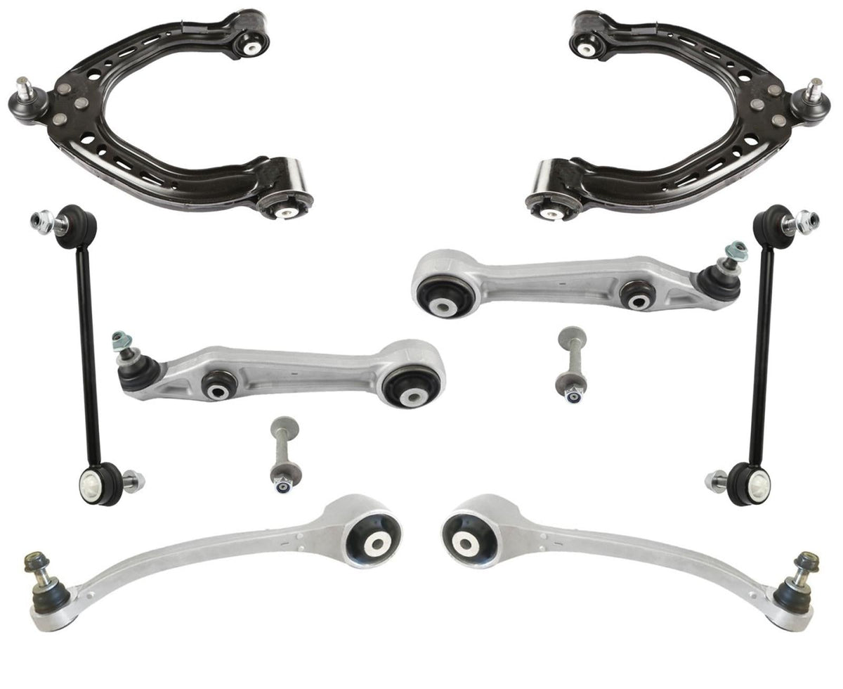 Front Struts Control Arms Tie Rods & Links For Tesla S 2014-2016 All Wheel Drive