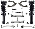 Front Struts Control Arms Tie Rods & Links For Tesla S 2014-2016 All Wheel Drive