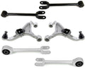 Rear Left  & Right Upper & Lower Control Arms For Nissan Altima 2007-2013 Coupe