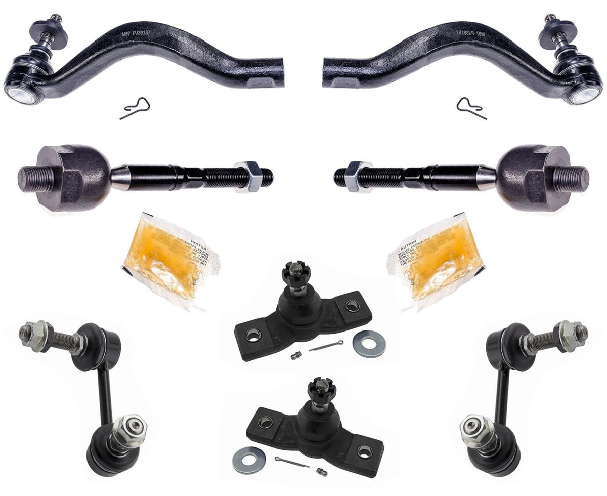 Tie Rods Sway Bar Links & Ball Joints For Lexus IS300 16-21 All Wheel Drive