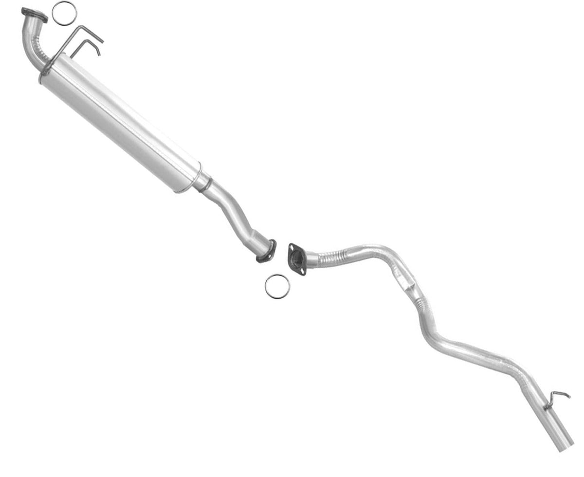 For 2001-2002 Toyota 4Runner With 3.4L Engine Muffler Tail Pipe Exhaust System