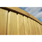 Convex Tongue and Groove Effect Fence Panel - All Sizes