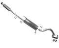 Resonator Pipes Muffler Tail Pipe For Ford F150 5.0L 15-20 W/ 157" Wheelbase