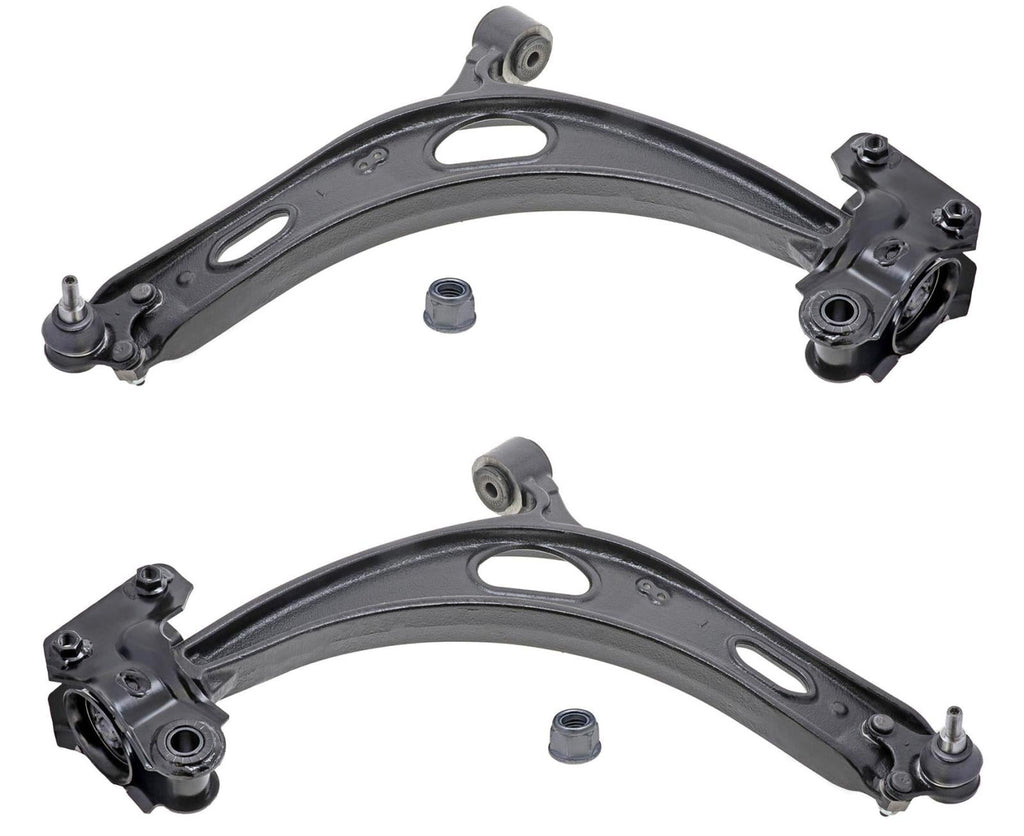 Front Mevotech Lower Control Arms & Lower Ball Joint For Volkswagen Atlas 18-25