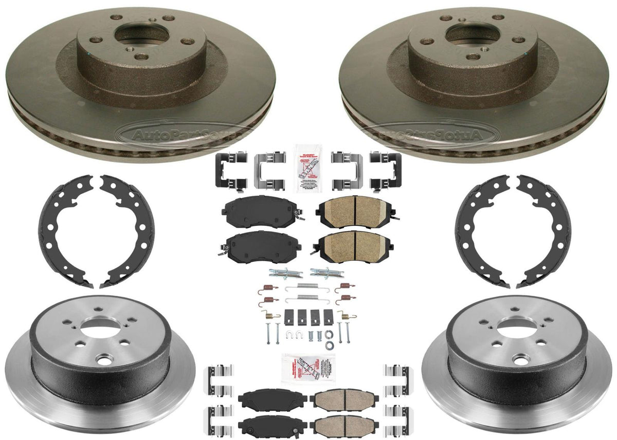 High Performance Carbon Disc Brake Rotors Disc Brake Pad For Outback 13-14 2.5i