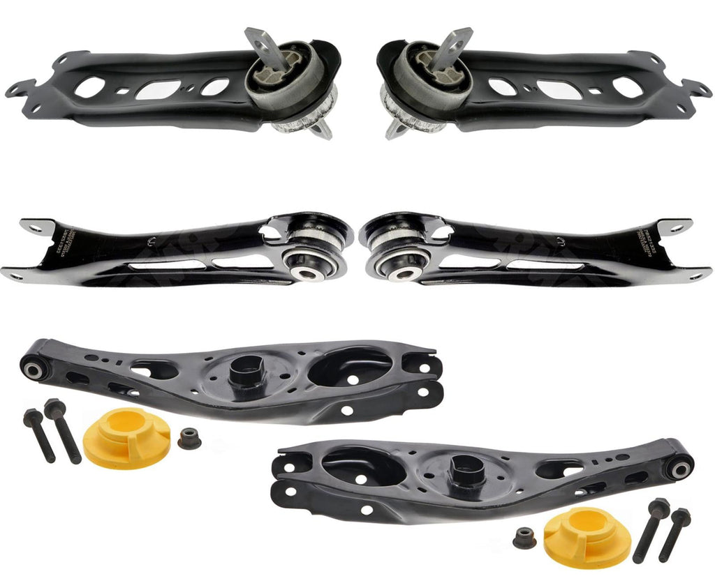 Rear Upper & Lower Control Arms & Sway Bar Links For Chevrolet Equinox 18-2024