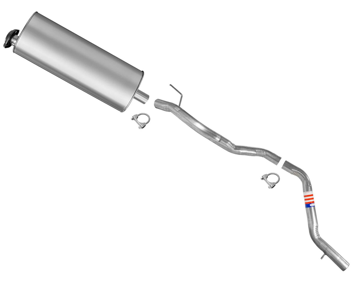 Muffler Tail Pipe Exhaust System For Jeep Grand Cherokee 2005 2006 2009 2010