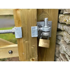 Galvanised Anti Lift Device for Timber Field Gates incl Padlock