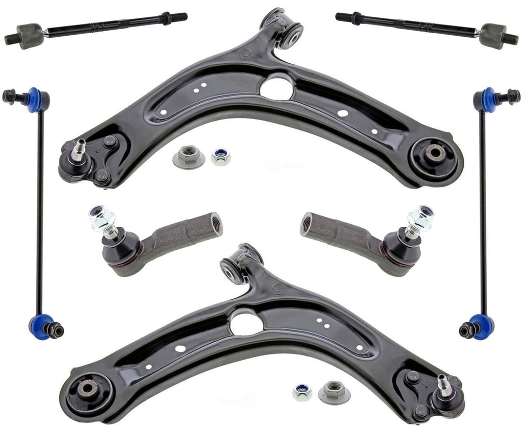 Mevotech Lower Control Arms Ball Joints Tie Rods & Links For Tiguan 2018-2023