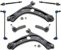 Mevotech Lower Control Arms Ball Joints Tie Rods & Links For Tiguan 2018-2023