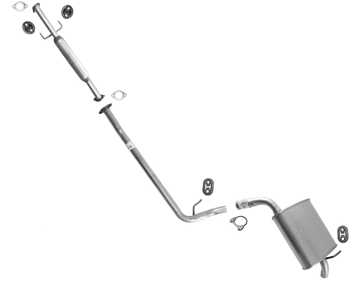 For 2009 2010 KIA Optima 2.4L Resonator Rear Muffler Tail Pipe Exhaust System