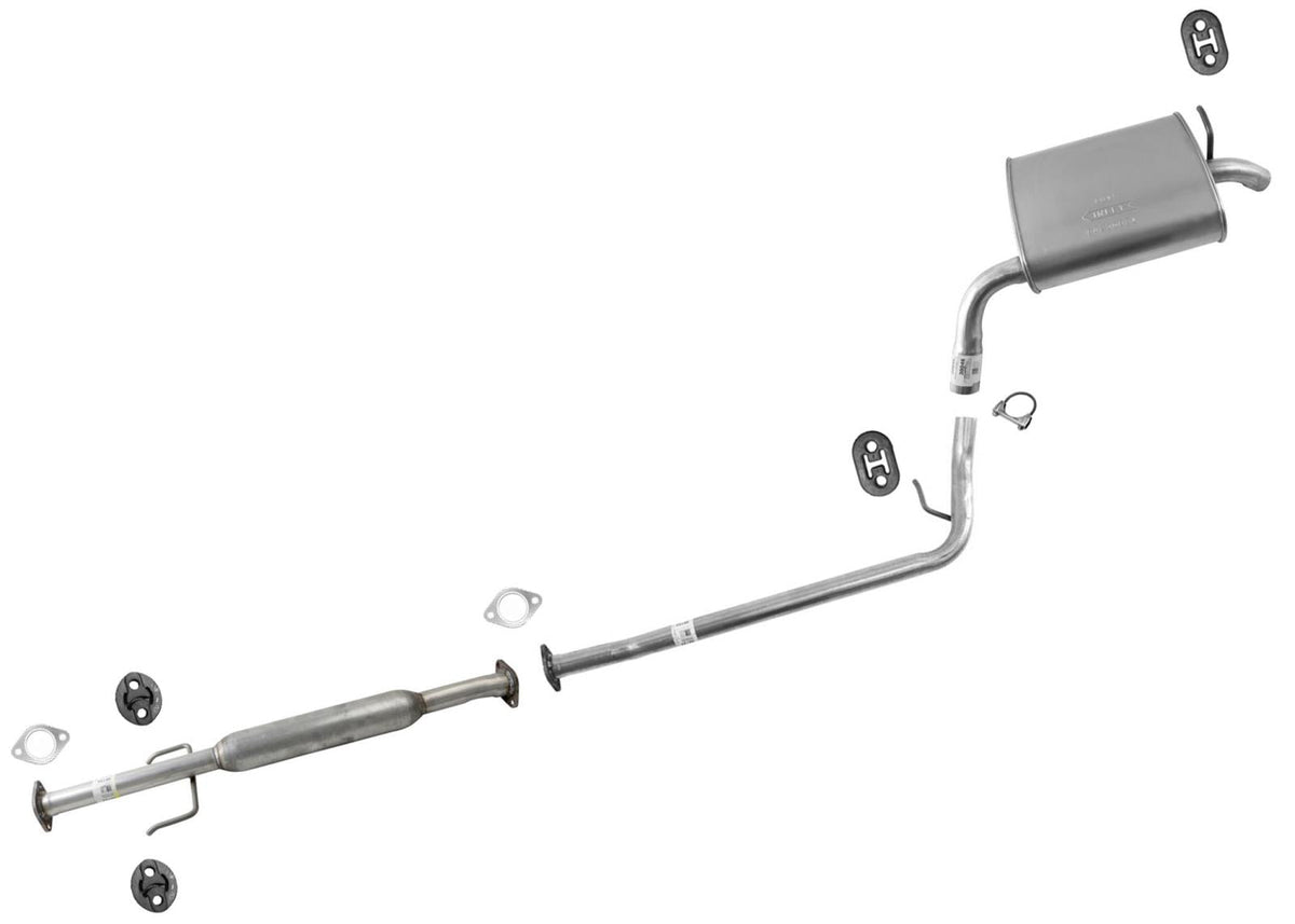 For 06-08 KIA Optima 2.4L 2359 CID Vin Code (3) Muffler Pipe Exhaust System