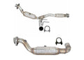 Left + Right Catalytic Converter with Flex Pipe For Ford Expedition 2018-2024