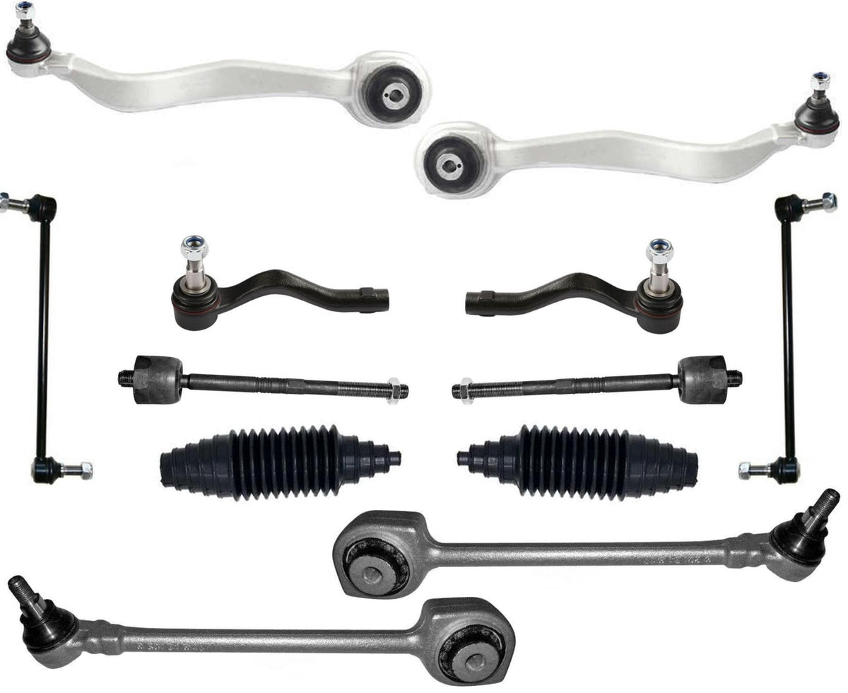 Front Upper & Lower Control Arms Tie Rods & Links For C300 4Matic 2008-2014