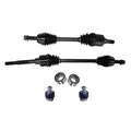 Front Axles 6Pc Kit Fits for Jeep Compass 4 Wheel Drive Automatic 2007-2012
