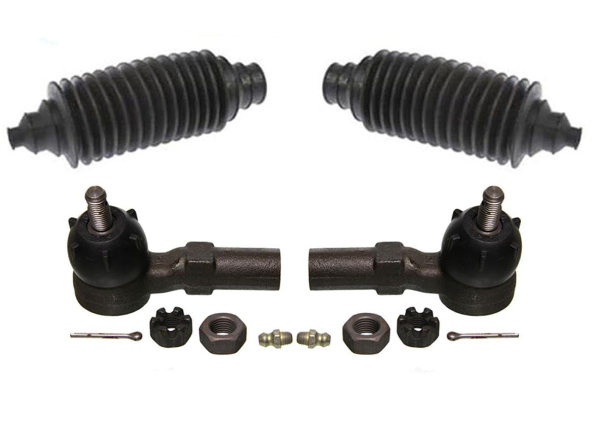 Inner Outer Tie Rod Ends Boots for Honda Prelude 1988-1991 53521-SF1-003