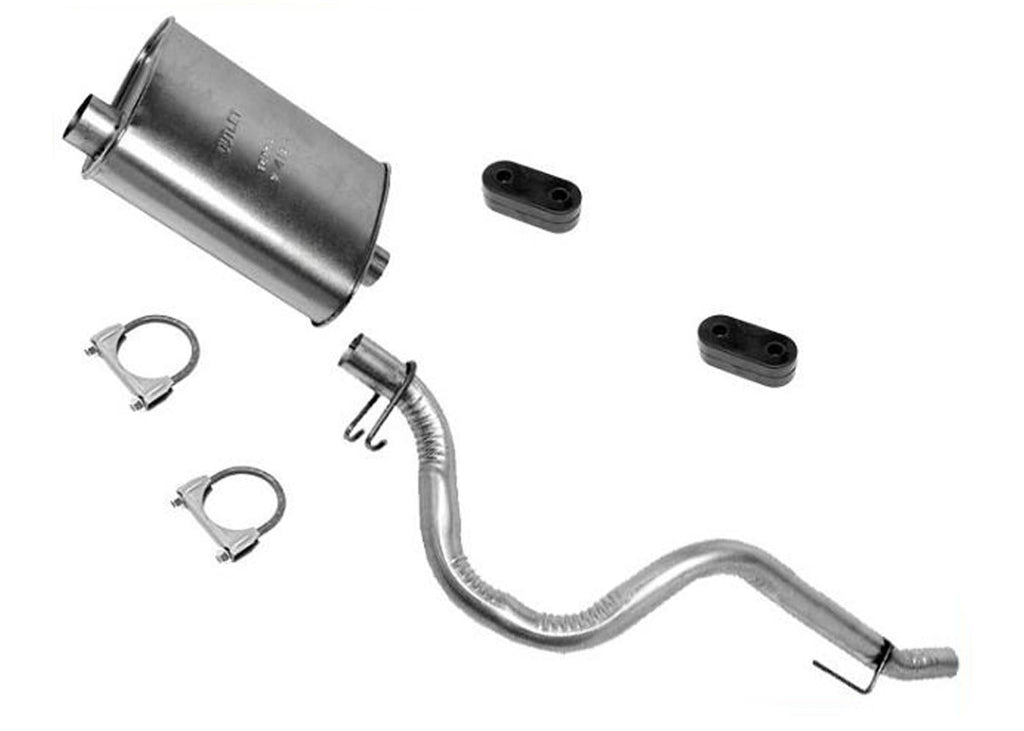 Muffler and Tail Pipe Exhaust System for Jeep Wrangler 1987 1988 1989 90 4.2L