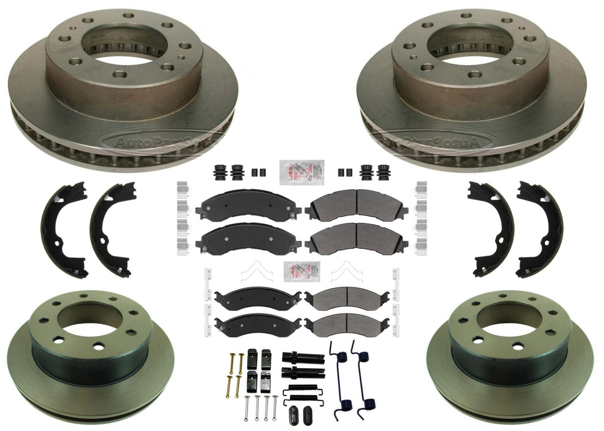 Carbon Disc Brake Rotors for Chevrolet Express Van 3500 2021-2024 9900 GVW SRW