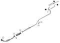 93-94 Prizm Corolla 1.8L Federal Emis Complete Exhau System Muffler + Converter