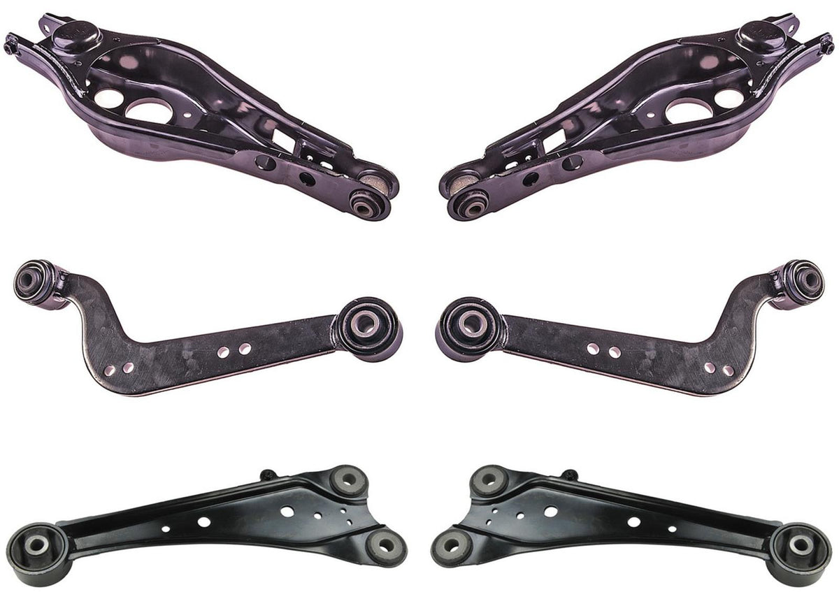 Rear Tailing Arms & Upper Suspension Control Arms Set for Toyota RAV4 06-10