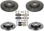 Performance Carbon Disc Brake Rotors Pads for Honda Civic Si 2006-2011