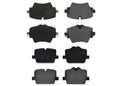 Premium Front & Rear Ceramic Disc Brake Pads for BMW 330e 430i 2021-2022 2.0L