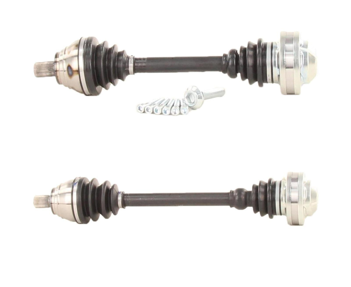 Front Left Right CV Axles For Audi A3 Quattro 2.0 Automatic Trans 2007 2012 2020