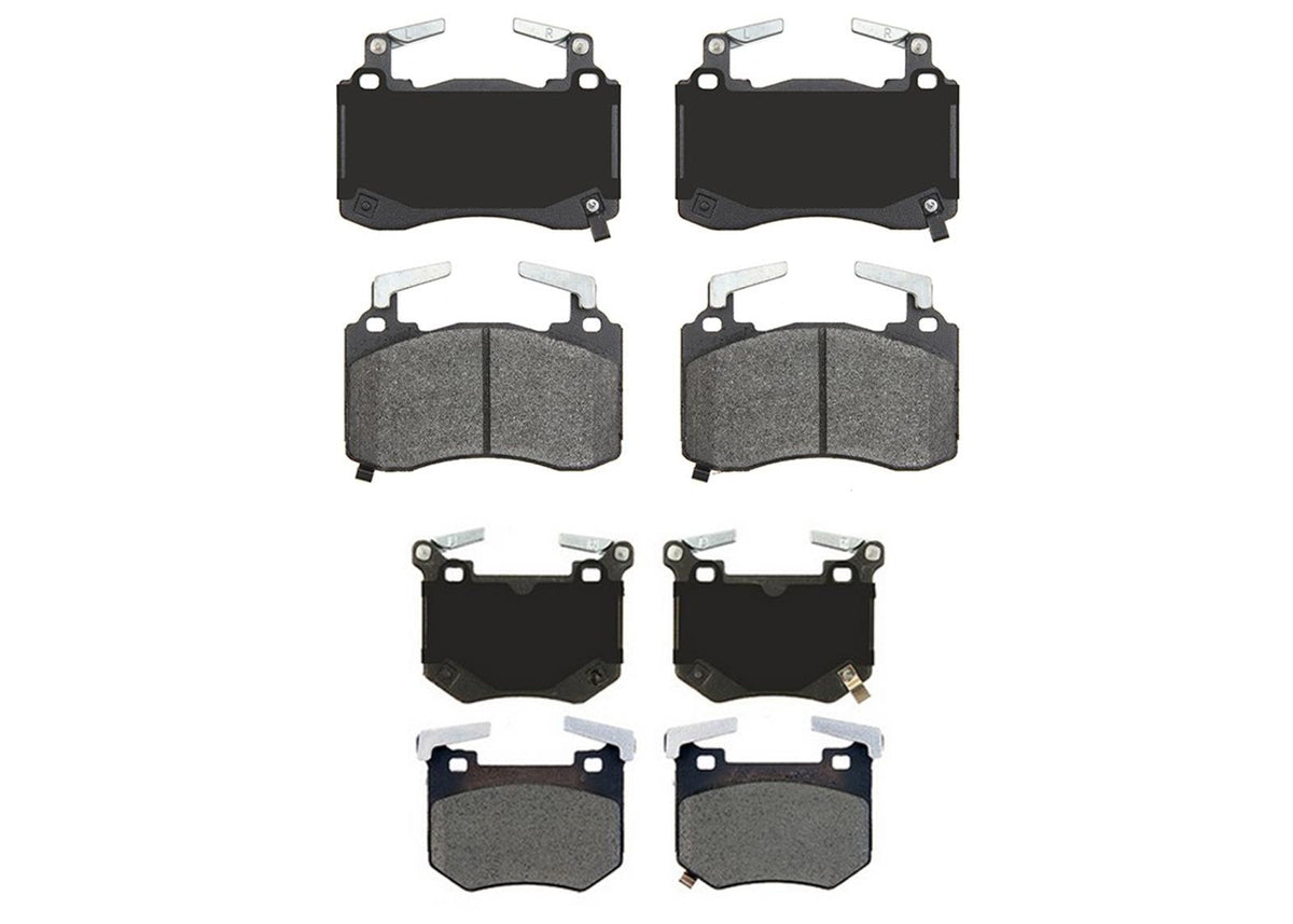Front & Rear Premium Ceramic Brake Pad For G70 19-2022 W/ Brembo Braking