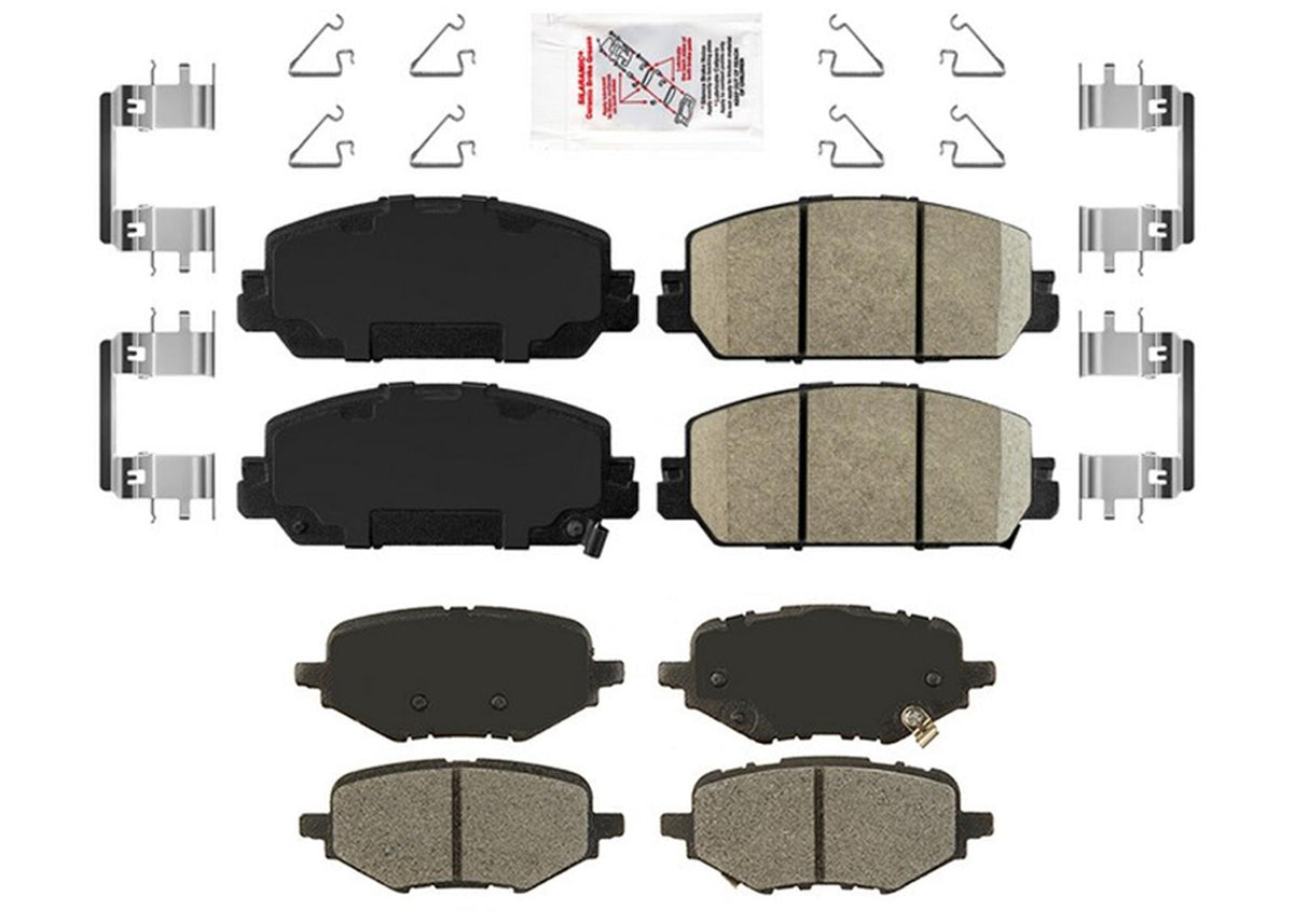 Front & Rear Premium Ceramic Disc Brake Pads Set For Honda Clarity 2017-2021