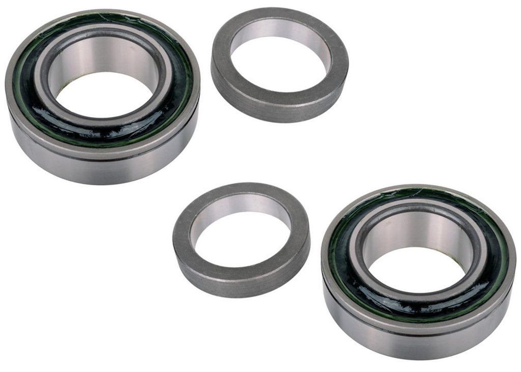 2 Rear Axle Bearings Wheel Bearing W Lock Ring for Nissan Titan 2008-2015