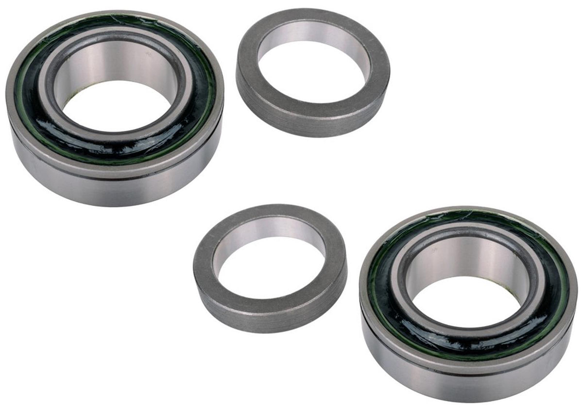 2 Rear Axle Bearings Wheel Bearing W Lock Ring for Nissan Titan 2008-2015