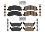 Front & Rear Ceramic Disc Brake Pad Set for Ford Expedition 2022 2023 2024