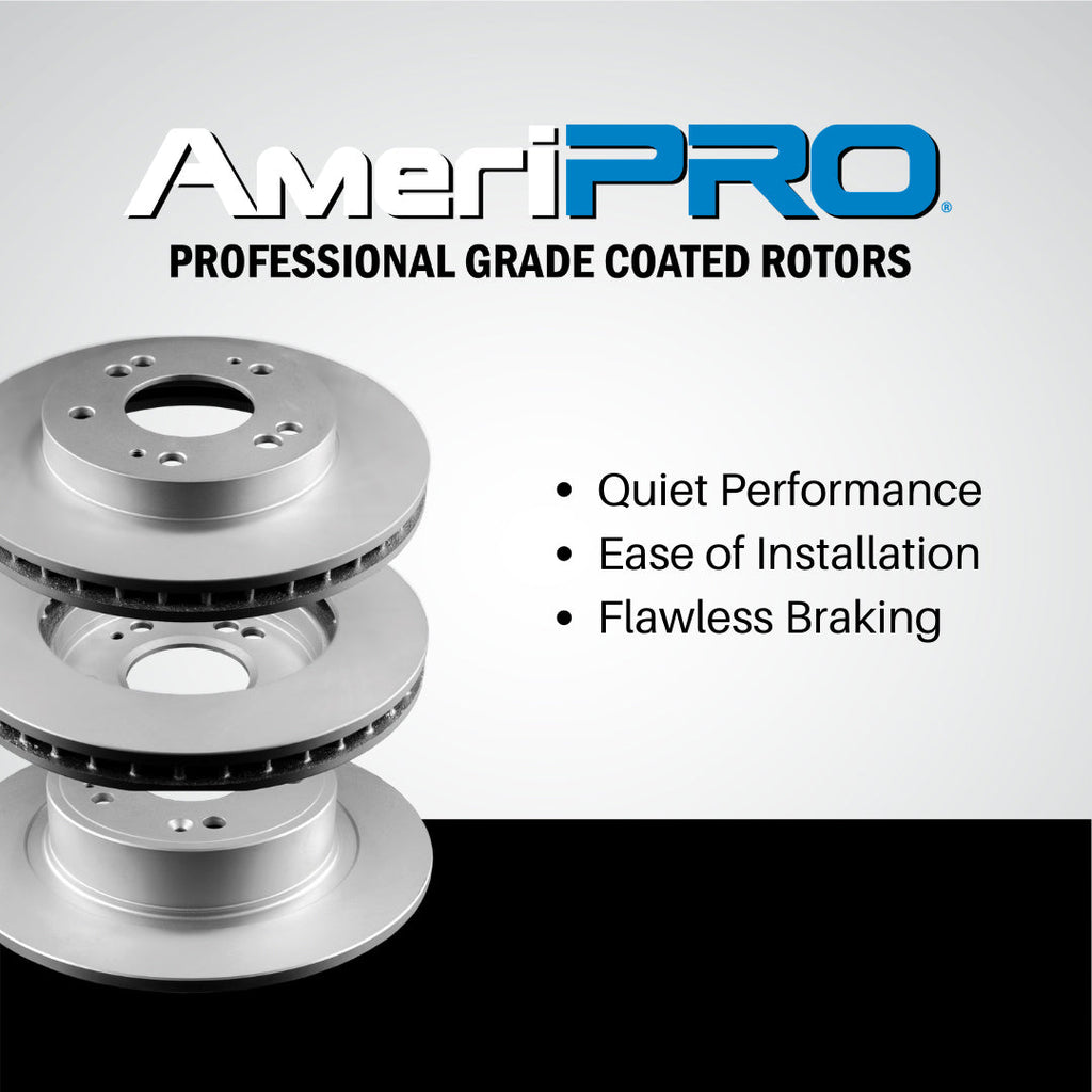 Front Coated Disc Brake Rotors & Brake Pads for Audi Q5 PHEV 20-23 350MM