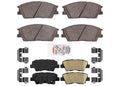 Front Rear Ceramic Brake Pads For KIA Soul 2020-2022 Natural Aspirated 2.0L