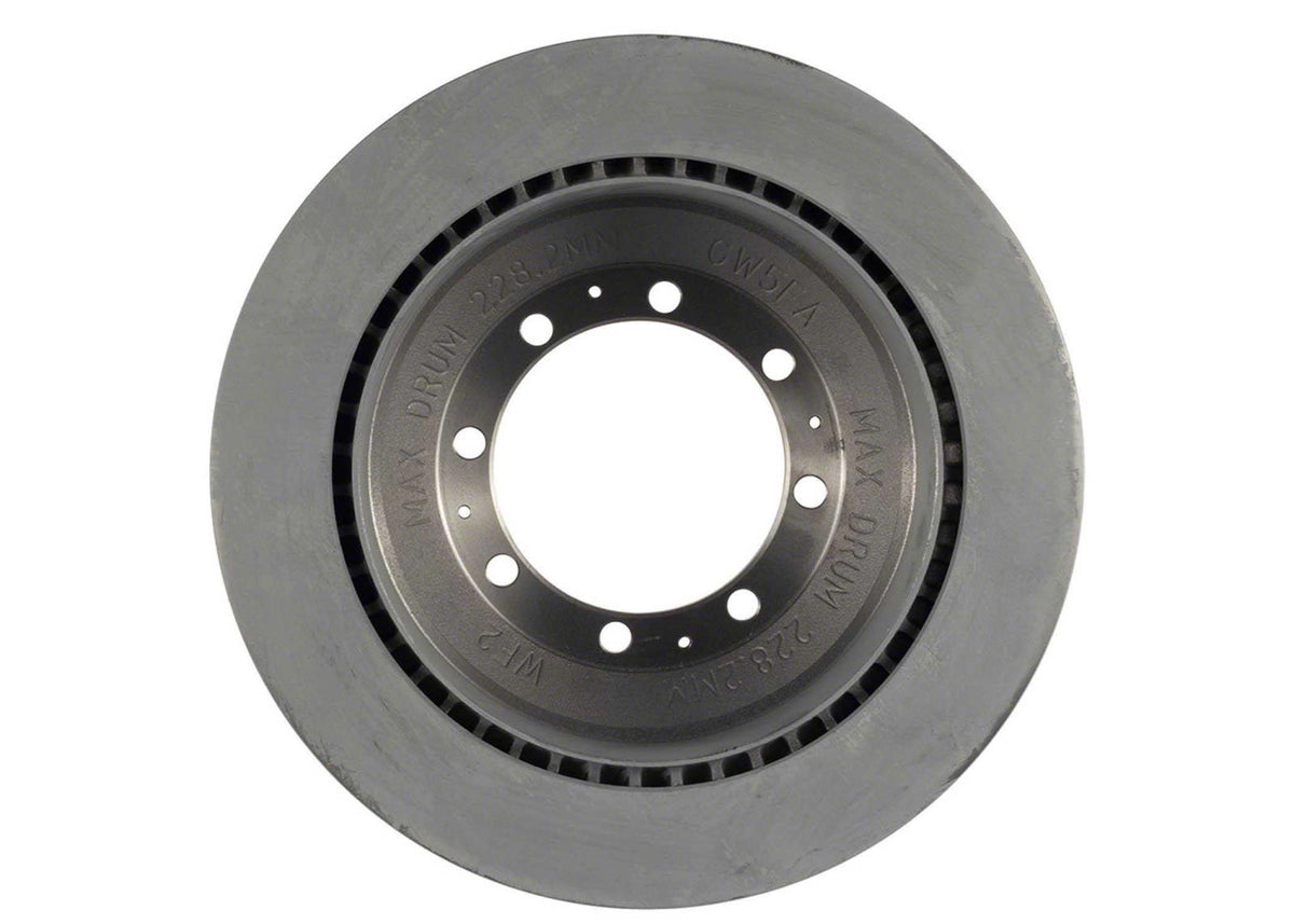 Rr Fleet Duty Pads Coated Rotors For Ford E350 Super Duty Dual Rear Wheel 08-23