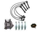 Tune Up Kit Wires Distributor Cap Rotor Spark Plugs For Nissan Altima 1997-2001