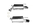 Rear Mufflers With Chrome Tips & Gaskets For Infiniti M35 06-10