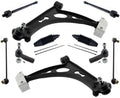 Front Control Arms Tie Rods & Links For Jetta 2006-2014 W Dynamic Headlights