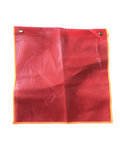 RED MESH FLAG WITH 2 GROMMETS