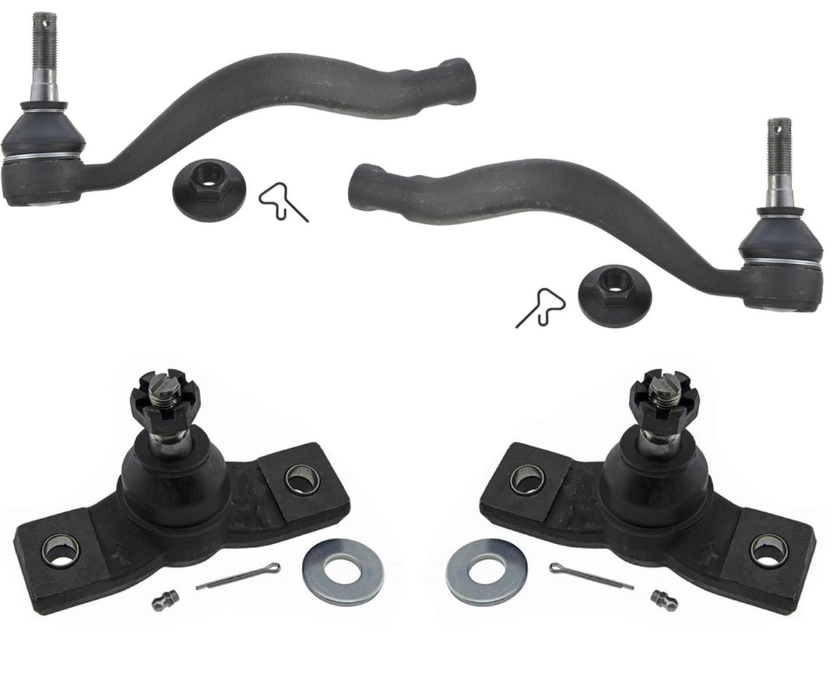 For 2006-2015 Lexus IS250 All Wheel Drive Lower Ball Joints Outer Tie Rods