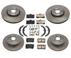 Front & Rear Brakes Disc Rotors Ceramic Pads 8pc for Lexus IS350 2009 2010 2011