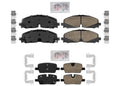 Front Rear Disc Brake Pads for 2021-2023 Cadillac XT5 XT6 345MM No Brem Bo