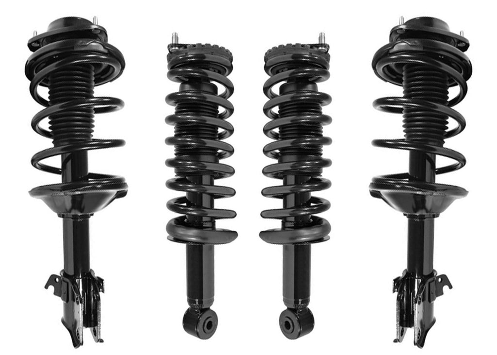 Front & Rear Complete Struts W/ Coil Spring for Subaru Legacy GT Sedan 2000-2002
