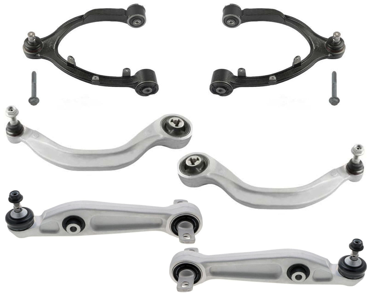 Front Upper & Lower Control Arms W/ Ball Joints For Tesla Y 2020 2021 2022 2024