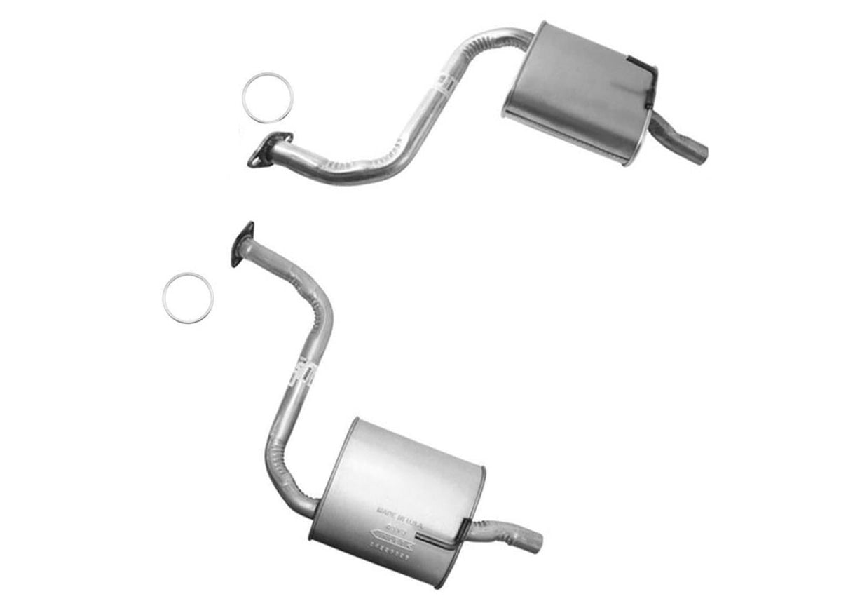 Dual Mufflers Exhaust System For Nissan Maxima 2009 2010 2011 2012 2013 2014