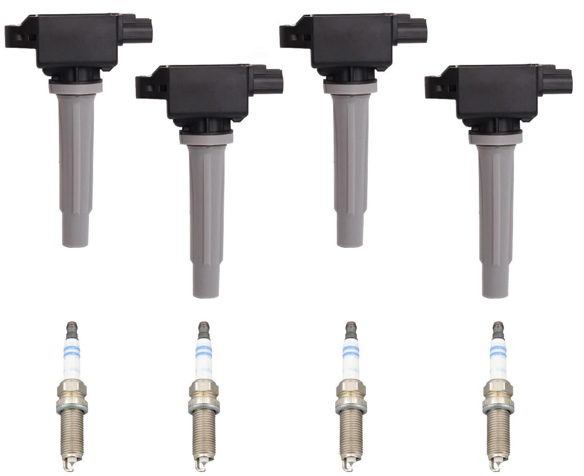4 Direct Ignition Coil & Spark Plugs For Toyota Yaris 1.5L 2019 2020